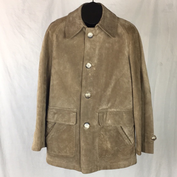Vintage Other - Vintage Abercrombie & Fitch Suede Leather Coat